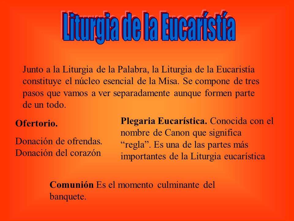 LITURGIA DE LA EUCARISTIA DOWNLOAD LITURGIA DE LA EUCARISTIA DOWNLOAD